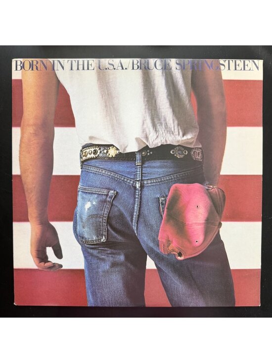 Bruce Springsteen Other - Bruce Springsteen Born In The U.S.A. LP 1984 Columbia QC 38653 Made In Canada VG